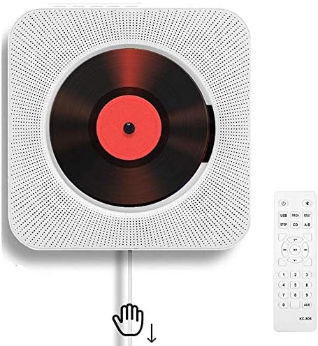 Portable CD Player with Bluetooth Wall 