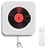 Cd-speler, draagbaar, met bluetooth-HiFi-speakers voor aan de muur, Home-Audio-Boombox met afstandsbediening, FM-radio…