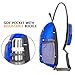 Venture Pal Sling Shoulder Crossbody Bag Lightweight Hiking Outdoor Travel Backpack Daypacks (Blue)