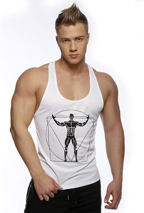 YFSLC-Studio Culturismo Chaleco，Los Hombres Culturismo Camisetas ...