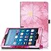 Famavala Folio Case Cover Compatible with 8" Fire HD 8 Tablet [8th Generation 2018 / 7th Generation 2017 ] (PinkFlower) primary