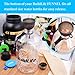 BuildLife Fill N Go Funnel - Protein Funnel - Supplement Funnel - Water Bottle Funnel - Powder Container for Supplements, Protein Powder(4 Pack)