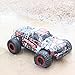 Fistone RC Car 2.4G High Speed Racing Cars 20km/h 1:16 Beast Radio Control Monster Truck Rock Off-Road Vehicle Buggy Hobby Electronic Game Toys Model (Red)