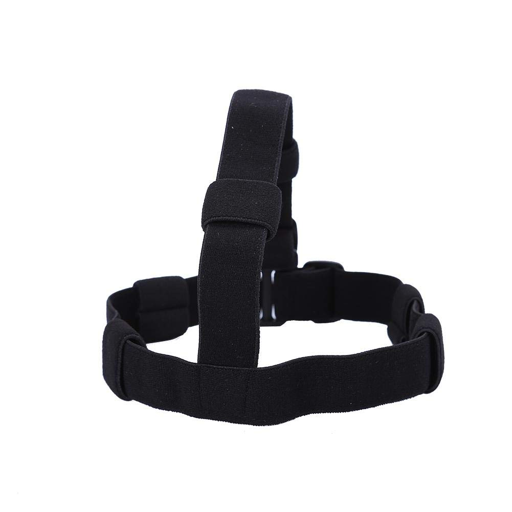 Flashlight Headband, LED Headlight Strap for 18650 Battery, Adjustable Nylon Strap for Cycling, Hiking, Emergency Use, Hands-Free Outdoor Activity Headband