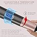 Hair Straightener Flat Iron for Hair Styling,2 in 1 Straightener and Curling Iron,Tourmaline Ceramic Flat Iron with LCD Display, Rotating Adjustable Temperature and Dual Voltage for All Hair Typesthumb 3