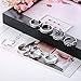 FUNRUN JEWELRY 24PCS Vintage Toe Ring Set for Women Girls Adjustable Knuckle Ring Antique Retro Finger Ring