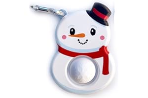 Top Trenz OMG Pop Fidgety Bubble Fidget Toy Stress Relief Anxiety Boredom Keychain (Christmas - Snowman)