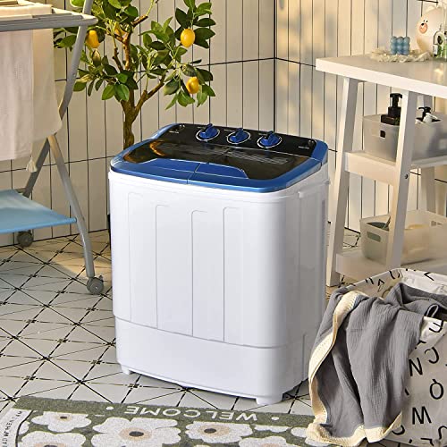 MamaHome DFX3608Blue Mini Washing Machine, XPB361208Blue, Blue