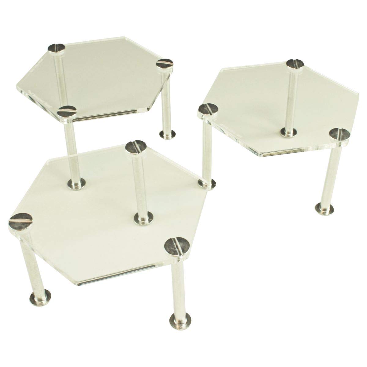 LITKO Deluxe Fleet Movement Stands, Clear (3)