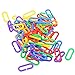 Bird Hooks Chain ,100pcs/lot Plastic C-clips Hooks Chain C-links Sugar Glider Rat Parrot Toy Bird Toys Stairs Pet Products for Parrots Parakeets(1.57 X 0.47inch)