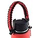 Gearproz Paracord Handle for Wide Mouth Water Bottles - Compatible with Hydroflask, Iron Flask, Thermoflask, Takeya, Reusable Water Bottle Accessories Handle Survival Cord