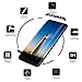 Samsung Galaxy S8 Screen Protector,3D Curved Full Cover Protective Film Yingze Case Friendly Full Coverage Edge to Edge Tempered Glass Bubble Free for Galaxy s8 screen protector (Black)