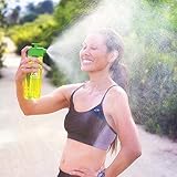 Lunatec Aquabot Sport Water Bottle - a pressurized Mister, Camp Shower and Hydration in one. Portable Running Water for Your Pocket. BPA Free.