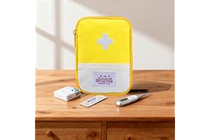 Medical Kit First Aid Bag Small Medicine Organizer Case Empty First Aid Bags for Women Men Travel Storage Bag Christmas Gift,