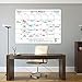 Big Dry Erase Wall Calendar - Giant Whiteboard [36