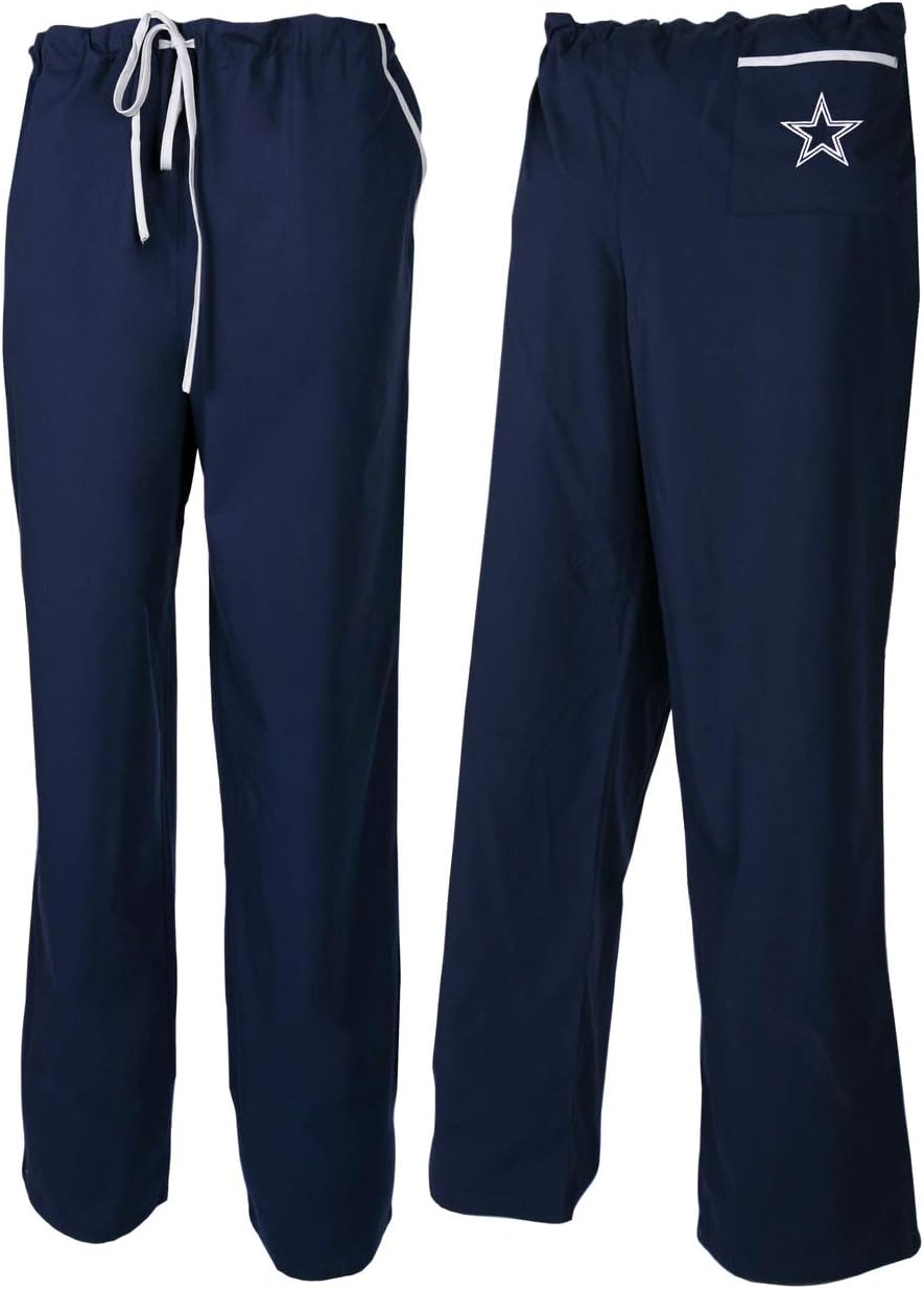 Dallas Cowboys Scrub Tops-Dallas Cowboys Scrub Pants-Officially Licensed NFL Scrubs-Men's & Women's Styles