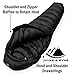 Hyke & Byke 650 Fill Power Down Sleeping Bag for Backpacking – Quandary 15 Degree F Ultralight, Ultra Compact Down Filled 3 Season Men’s and Women’s Lightweight Mummy Bags