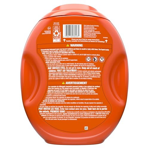 TIDE PODS LAUNDRY DETERGENT PACS, 3-IN-1 STAIN REMOVER, ODOR FIGHTER, COLOR PROTECTOR, 112 COUNT, HE COMPATIBLE, ORIGINAL SCENT