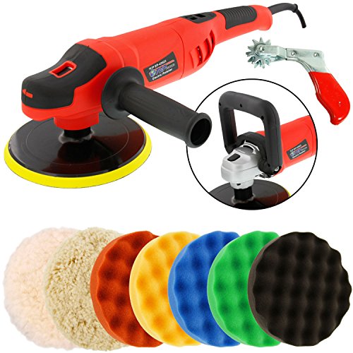 Tcp global powerful 7" variable speed polisher wit…