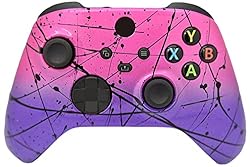 Hand Airbrushed Fade Custom Controller Compatible