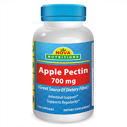 Apple Pectin 700 mg 120 Capsules by Nova Nutritions