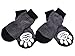Dog Socks Traction Control Anti-Slip for Hardwood Floor Indoor Wear, Paw Protection Grey
