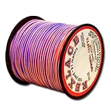 Springfield Leather Company's Rexlace Red White & Blue Plastic Lace