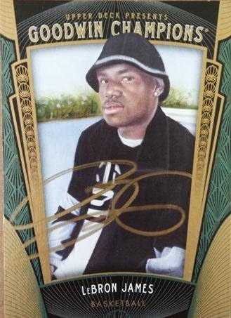 Lebron James Autograph On Card with Certificate of Authenticity