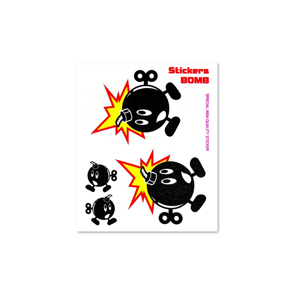 4R Quattroerre.it Sticker Bombs in Charge, 10 x 12 cm