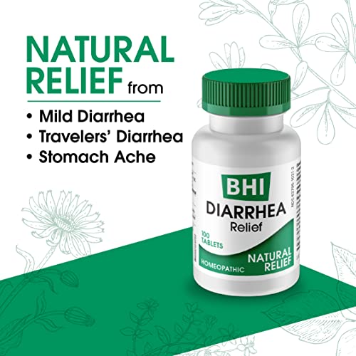 BHI Diarrhea Relief FastActing Natural Remedy for Mild Diarrhea 8