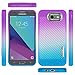Galaxy J3 Prime Case, J3 Luna Pro/J3 Eclipse/J3 Emerge/J3 Mission/Sol 2 w/[Tempered Glass Screen Protector], NageBee Carbon Fiber Ultra Slim Thin Soft TPU Protective Cover for Samsung J3 2017 -Purple