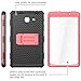 i-Blason Case Designed for Galaxy Tab A 7.0, [Heavy Duty] Armorbox [Dual Layer] Hybrid Full-Body Protective Kickstand Cover with Built-in Screen Protector for Samsung Galaxy Tab A 7 2016 (Pink)