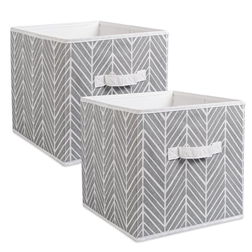 DII Fabric Storage Bins for Nursery, Offices, & Home Organization, Containers Are Made To Fit Standard Cube Organizers (11x11x11