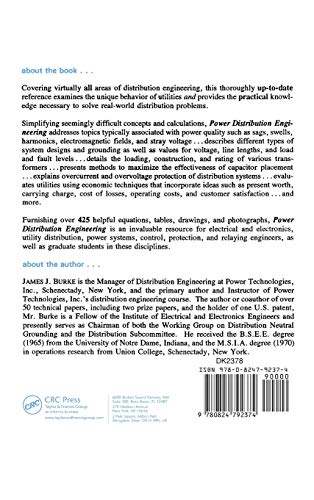 Power Distribution Engineering: Fundamentals and Applications (Electrical and Computer Engineering) - //medicalbooks.filipinodoctors.org