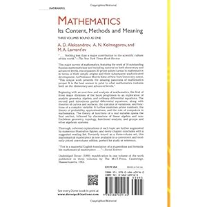 Mathematics: Its Content, Methods and Meaning (3 Volumes in One)