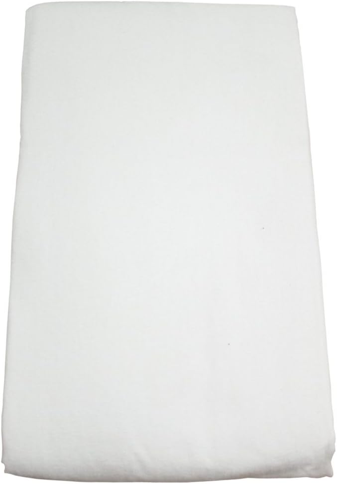 Body Linen Flannel Fitted Massage Sheet, White: Health & Personal Care
