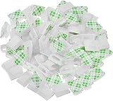Hicarer 100 Pcs Small White Adhesive Cable Clips Wire Cord Management Holder view 8