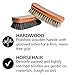 FootFitter Horsehair Shoe Shine Brush and Suede Cleaning Set, Complete Brush Kit for Restoring & Polishing Footwear