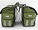 Abonnylv Waterproof Multi Function Bicycle Rear Seat Bag Bike Pannier Cycling Saddle Bag Bike Travel Large Bag (Army Green)