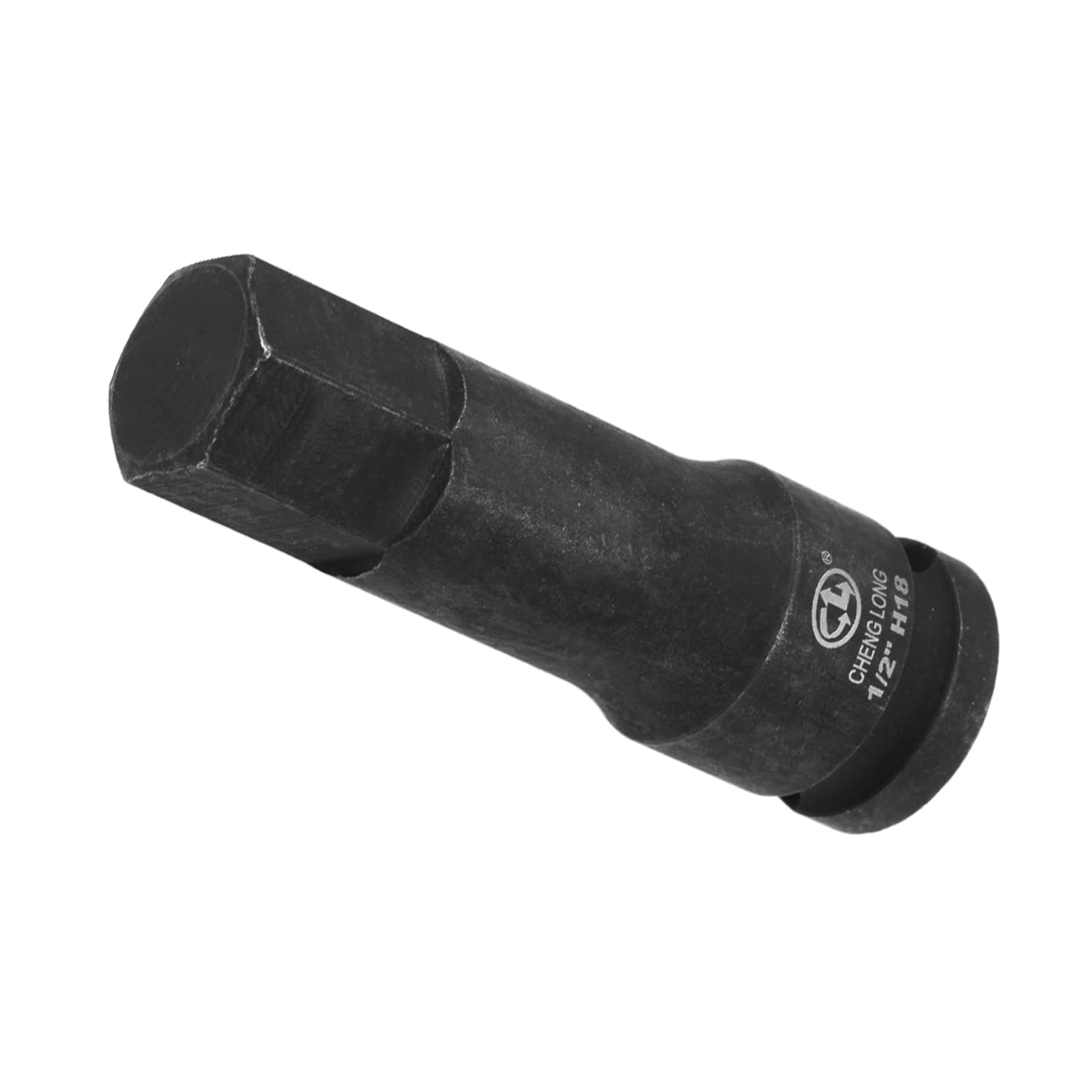 CoCud Impact Hex Bit Socket, H18 Socket 1/2" Drive, Cr-Mo Steel Impact Grade Metric Socket - (Applications: for Socket Head Cap Bolt)