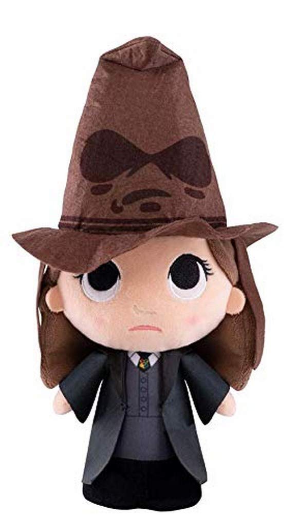 Funko Supercute Plushies: Harry Potter: Hermione Granger With Sorting Hat - Soft Toy - Birthday Gift Idea - Official Merchandise - Stuffed Plushie For Kids And Adults - Ideal For Movies Fans