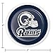 Creative Converting Los Angeles Rams Dessert Plates, 24 ct