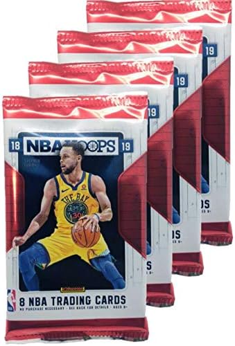 2018-19 Hoops Factory Sealed Basketball Cards 4-Pack