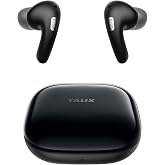 TALIX T30 Noise Cancelling Earbuds with Phone Stand, Punchy Bass, 4-Mic, True Wireless Bluetooth 6.0 in Ear Headphones, 28H Playtime, IPX4 (Black)