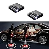 MIVISO 2PCS Car Door Logo Light Wireless Led Welcome Projector Ghost Shadow Light Magnetic Sensor Car Emblem Lamp