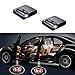 MIVISO 2PCS Car Door Logo Light Wireless Led Welcome Projector Ghost Shadow Light Magnetic Sensor Car Emblem Lamp