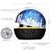 Backey Star Night Light Projector,Sleep LED Night Light Lamp with Starry Sky,Colorful Night Light with Rotating,USB Cable Plug for Kid Bedroom,Christmas Gift-4 Sets of Film