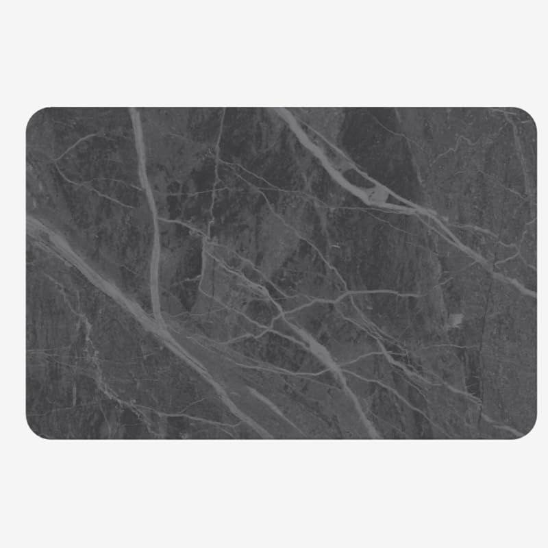 Diatomite Stone Bath Mat Hard 60 x 40 cm Super Absorbent, Easy to Clean, Non-Slip, for Bathroom and Kitchen, Natural Material Quick Drying Ultra Absorbent Non-Slip Modern