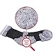 YUEDGE 5 Packs Men's Antiskid Wicking Outdoor Multi Performance Hiking Cushion Socks, Men shoe 7-10.5 US Size