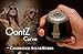 OontZ Curve Bluetooth Speaker Ultra Portable Wireless Full 360 Degree Sound with Built in Speakerphone Works with iPhone iPad Tablet Samsung and Smart Phones -Titanium Black
